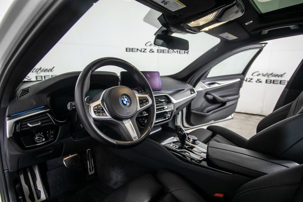 used 2023 BMW 530e car, priced at $36,500