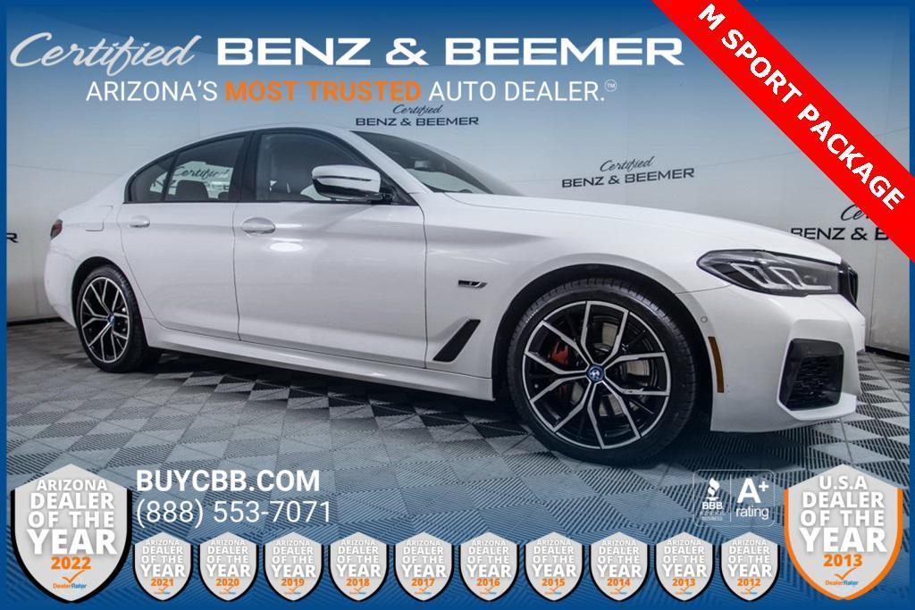 used 2023 BMW 530e car, priced at $36,500