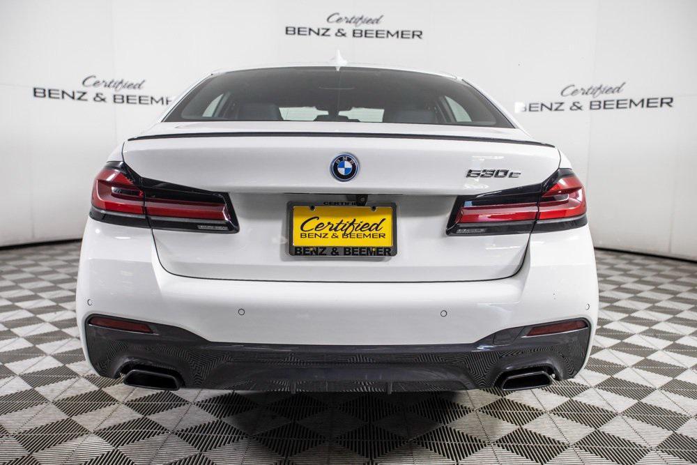 used 2023 BMW 530e car, priced at $36,500