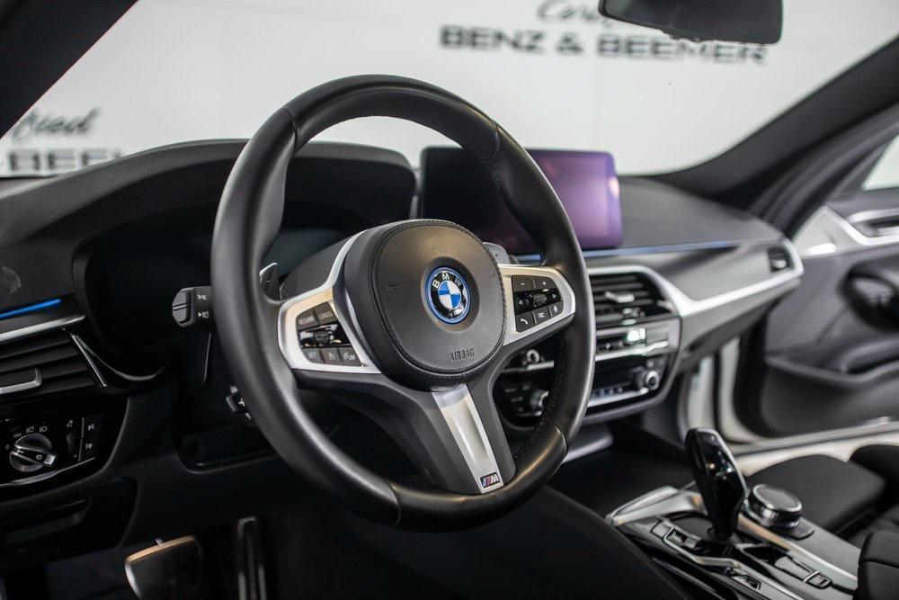 used 2023 BMW 530e car, priced at $36,500