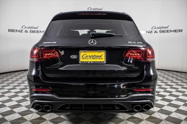 used 2021 Mercedes-Benz AMG GLC 43 car, priced at $43,000