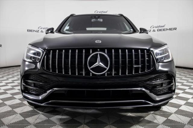 used 2021 Mercedes-Benz AMG GLC 43 car, priced at $43,000