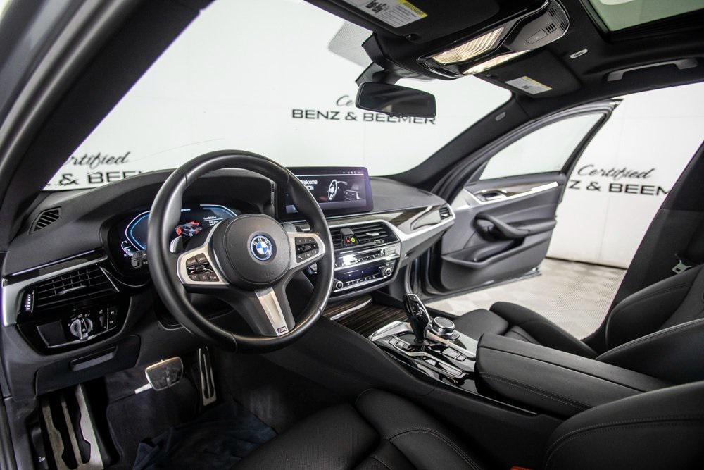 used 2023 BMW 530e car, priced at $32,000