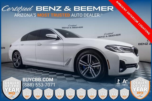 used 2022 BMW 530 car, priced at $27,500