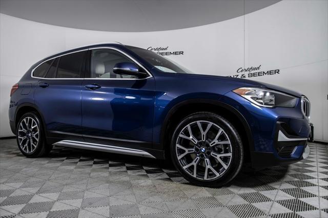 used 2021 BMW X1 car, priced at $27,500