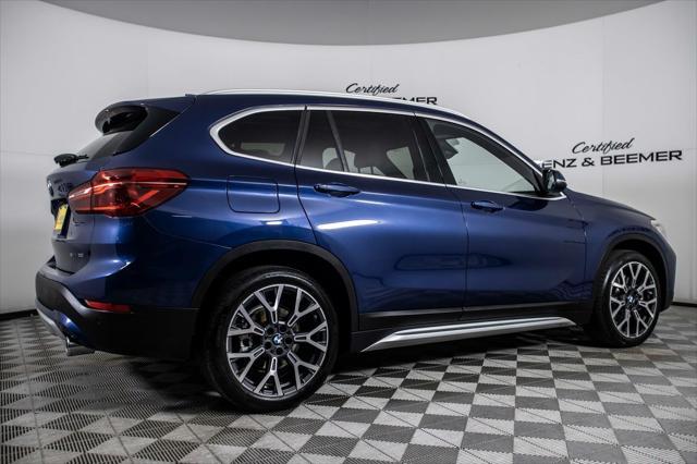 used 2021 BMW X1 car, priced at $27,500