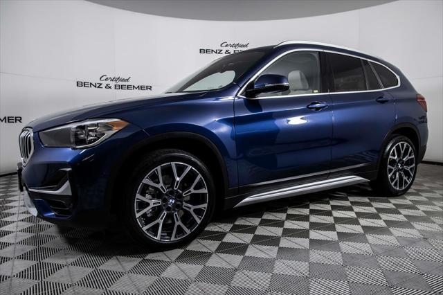 used 2021 BMW X1 car, priced at $27,500