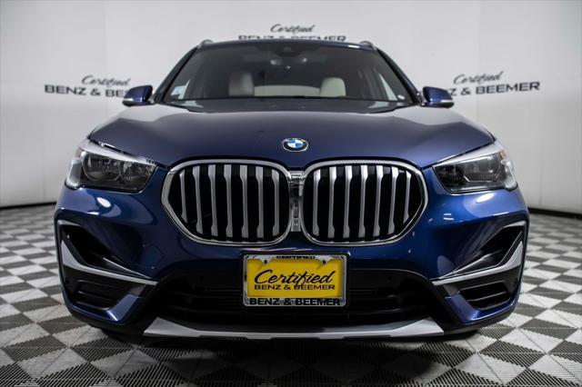 used 2021 BMW X1 car, priced at $27,500