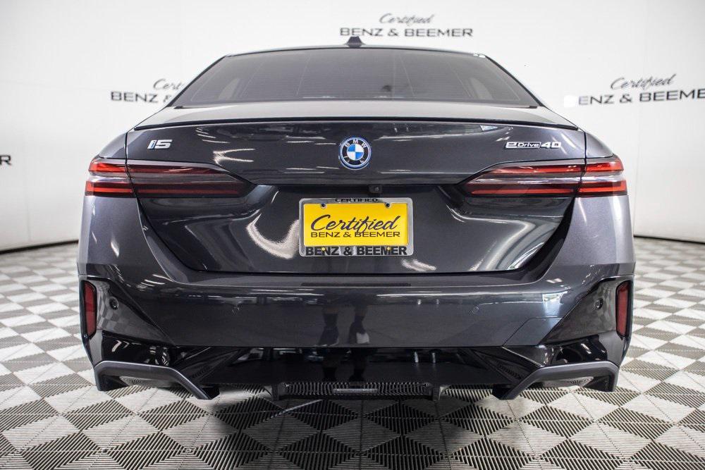 used 2024 BMW i5 car, priced at $46,500