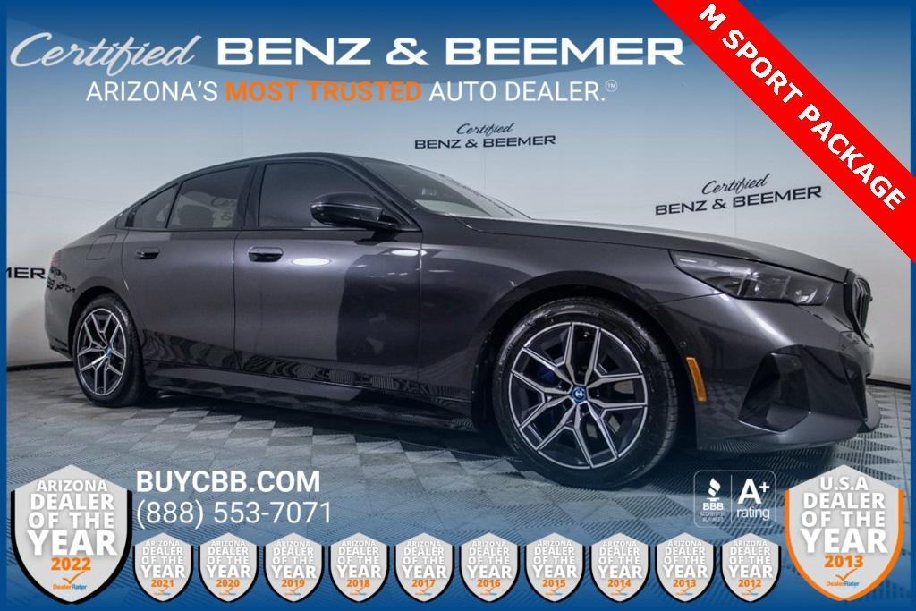 used 2024 BMW i5 car, priced at $46,500