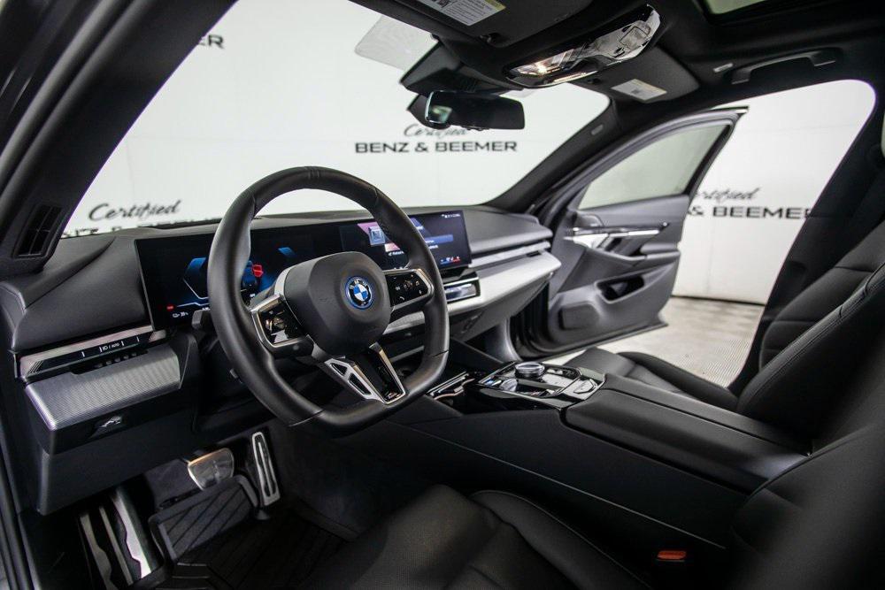 used 2024 BMW i5 car, priced at $46,500