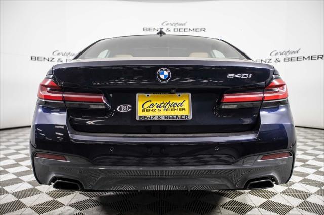 used 2022 BMW 540 car, priced at $45,700