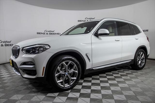 used 2021 BMW X3 car, priced at $34,600
