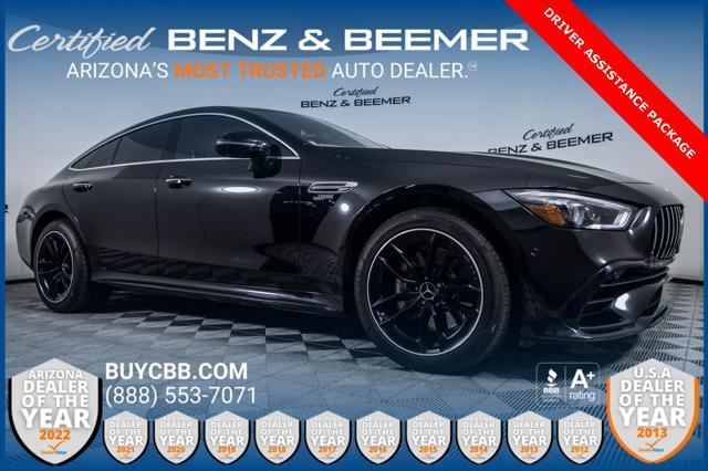 used 2023 Mercedes-Benz AMG GT 43 car, priced at $79,000