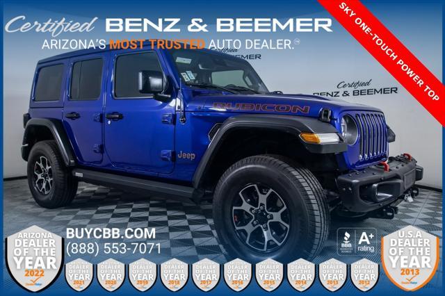 used 2019 Jeep Wrangler Unlimited car, priced at $42,000