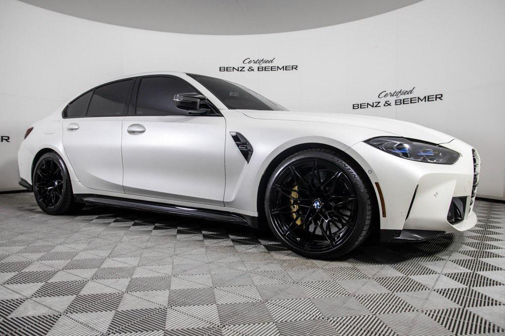 used 2021 BMW M3 car, priced at $75,000