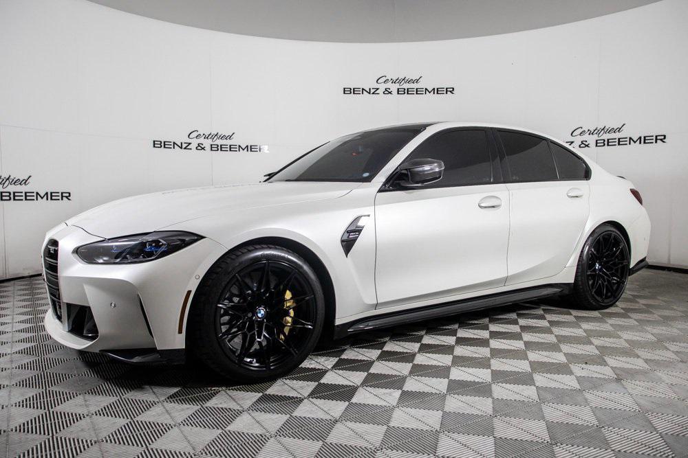 used 2021 BMW M3 car, priced at $75,000