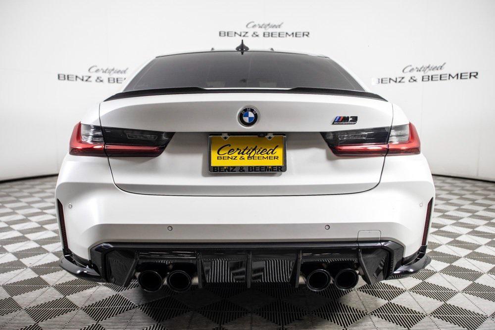 used 2021 BMW M3 car, priced at $75,000
