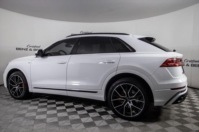 used 2019 Audi Q8 car, priced at $44,500
