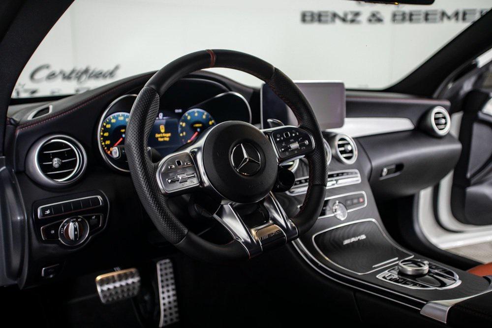 used 2023 Mercedes-Benz AMG C 63 car, priced at $81,000