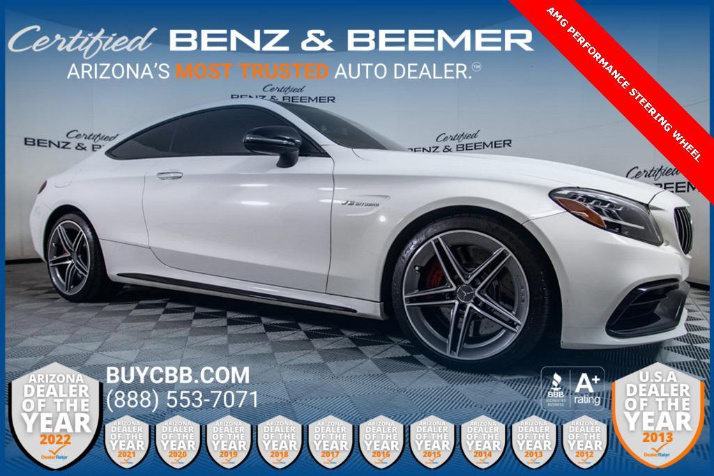 used 2023 Mercedes-Benz AMG C 63 car, priced at $82,000