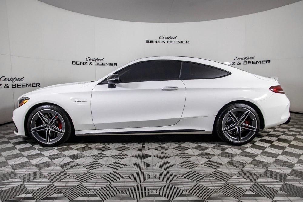 used 2023 Mercedes-Benz AMG C 63 car, priced at $81,000
