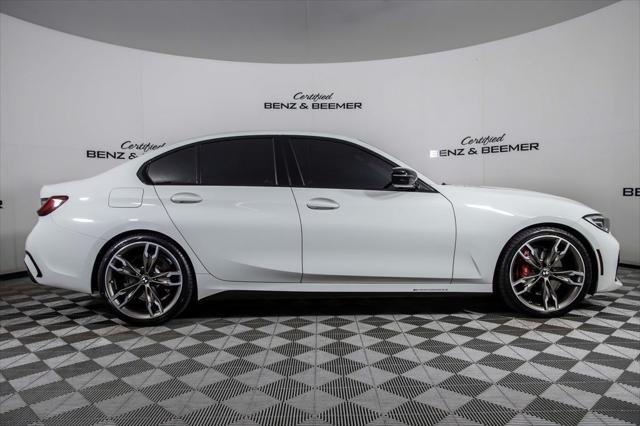 used 2021 BMW M340 car, priced at $46,000