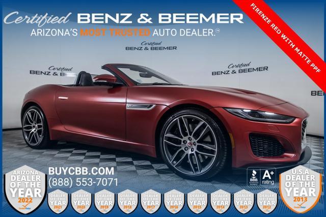 used 2022 Jaguar F-TYPE car, priced at $62,000