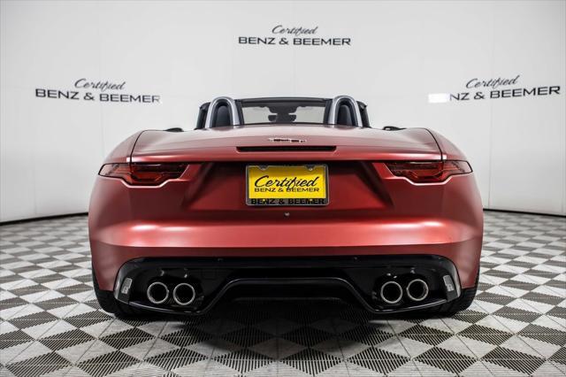 used 2022 Jaguar F-TYPE car, priced at $62,000