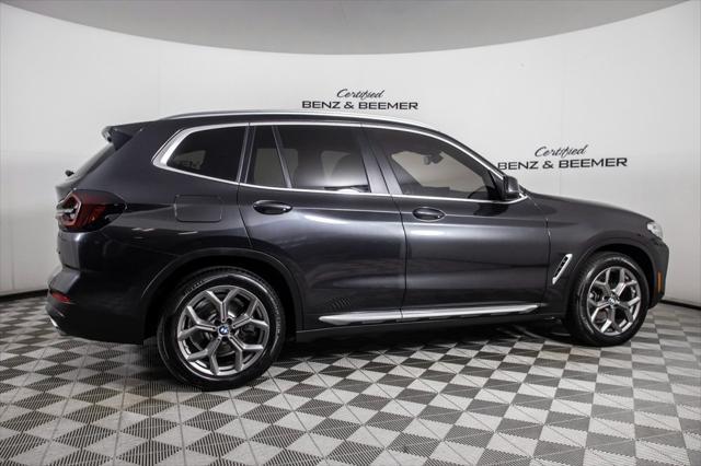 used 2022 BMW X3 car, priced at $33,500