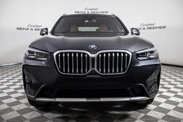 used 2022 BMW X3 car, priced at $33,500