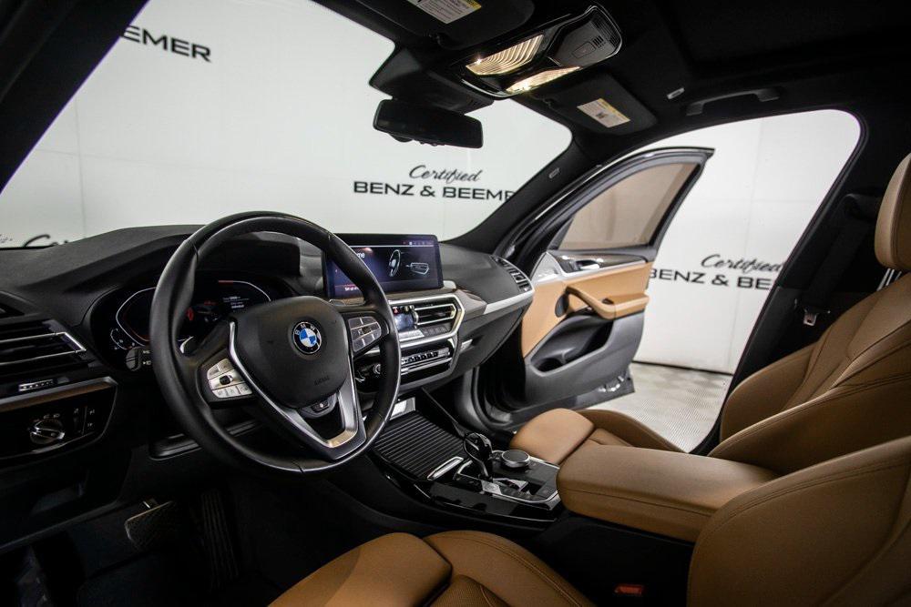 used 2022 BMW X3 car, priced at $33,500