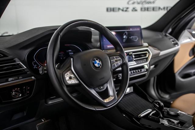 used 2022 BMW X3 car, priced at $33,500