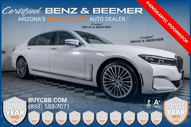 used 2021 BMW 740 car, priced at $43,500