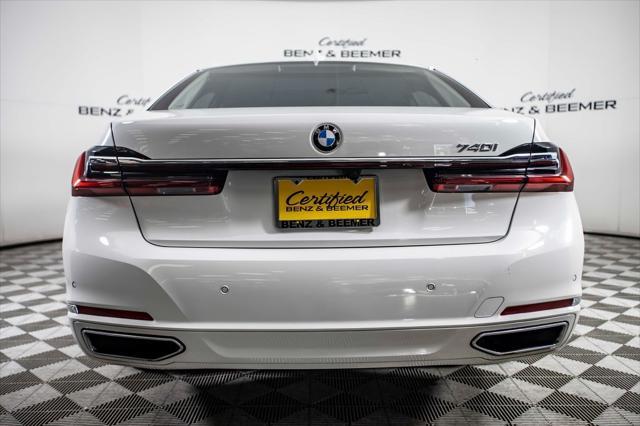 used 2021 BMW 740 car, priced at $43,500