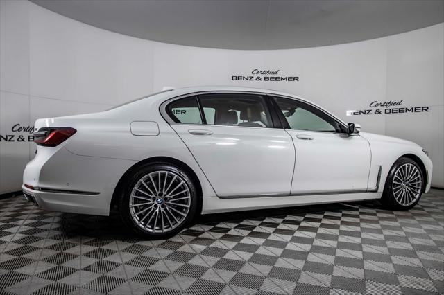 used 2021 BMW 740 car, priced at $43,500