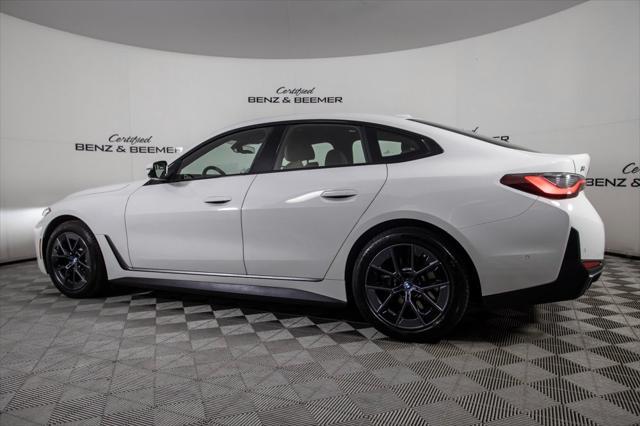used 2023 BMW i4 Gran Coupe car, priced at $35,600