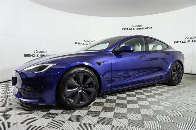 used 2023 Tesla Model S car, priced at $69,500