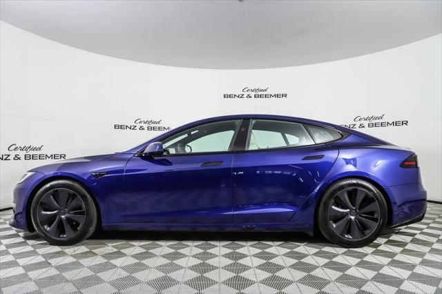 used 2023 Tesla Model S car, priced at $69,500