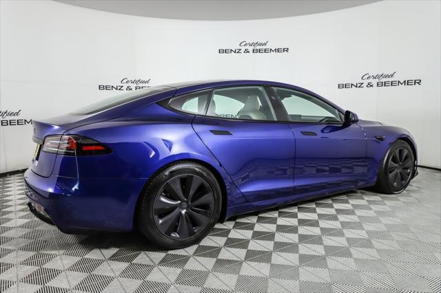 used 2023 Tesla Model S car, priced at $69,500