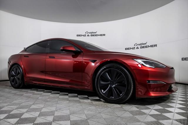 used 2023 Tesla Model S car, priced at $57,000