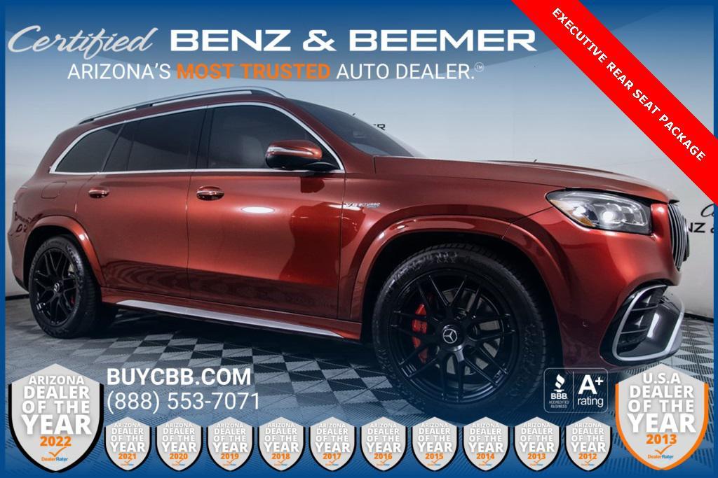 used 2021 Mercedes-Benz AMG GLS 63 car, priced at $72,000
