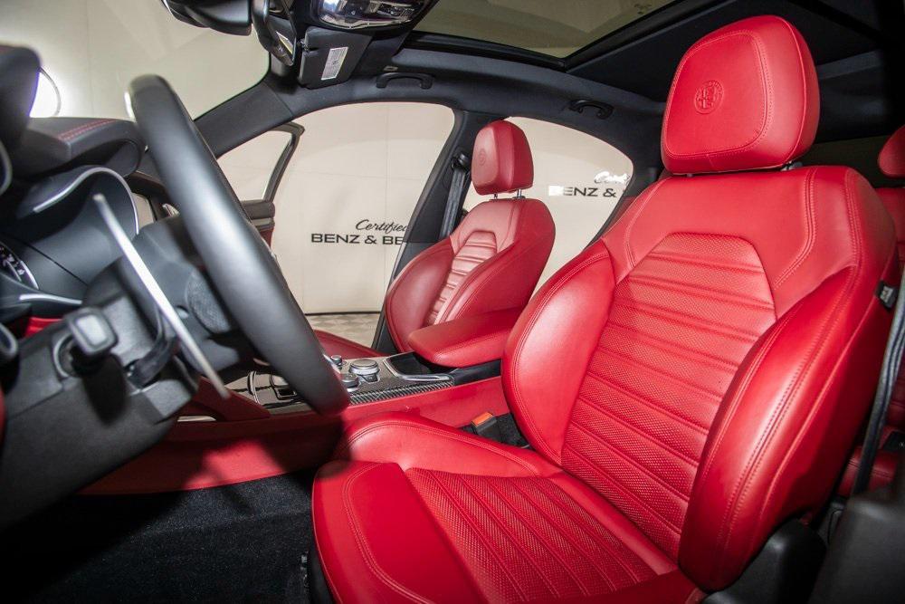 used 2020 Alfa Romeo Stelvio car, priced at $22,000