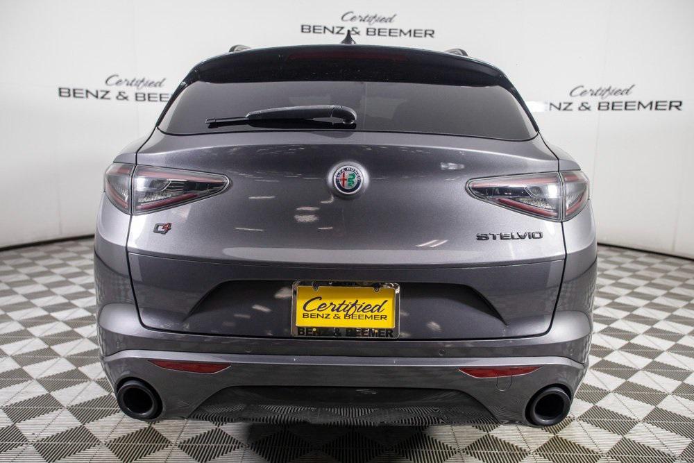 used 2020 Alfa Romeo Stelvio car, priced at $22,000