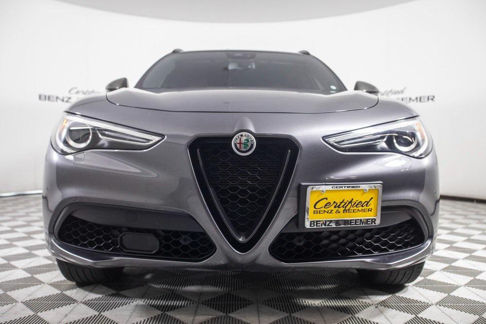 used 2020 Alfa Romeo Stelvio car, priced at $22,000