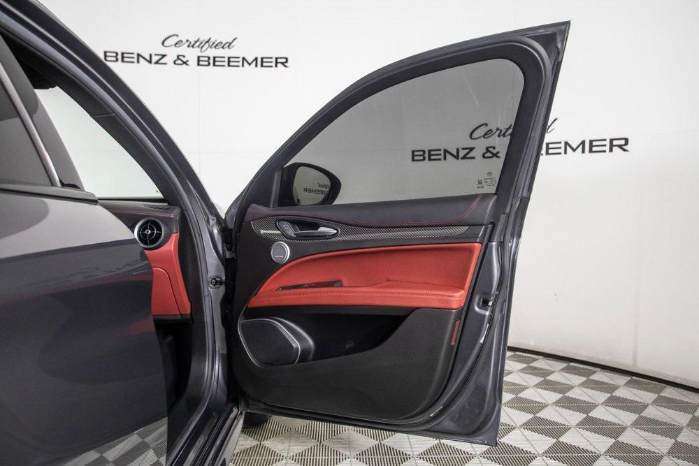 used 2020 Alfa Romeo Stelvio car, priced at $22,000