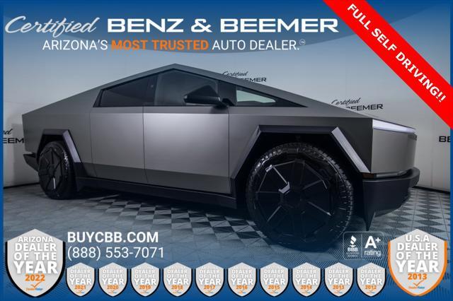 used 2024 Tesla Cybertruck car, priced at $94,000