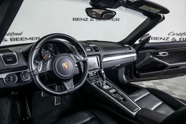 used 2015 Porsche Boxster car, priced at $41,000