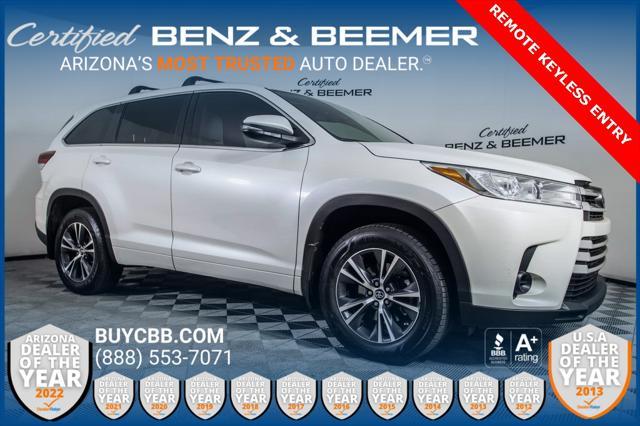 used 2017 Toyota Highlander car, priced at $22,500