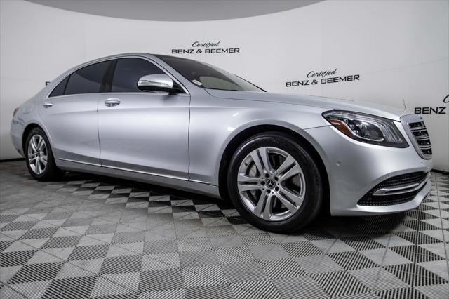 used 2018 Mercedes-Benz S-Class car, priced at $39,800